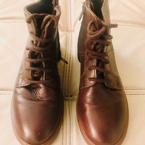 ZARA leather boots - Size 12